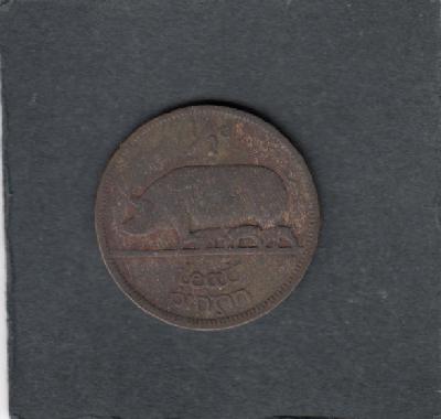 Beschrijving: 1/2 Penny  PIG